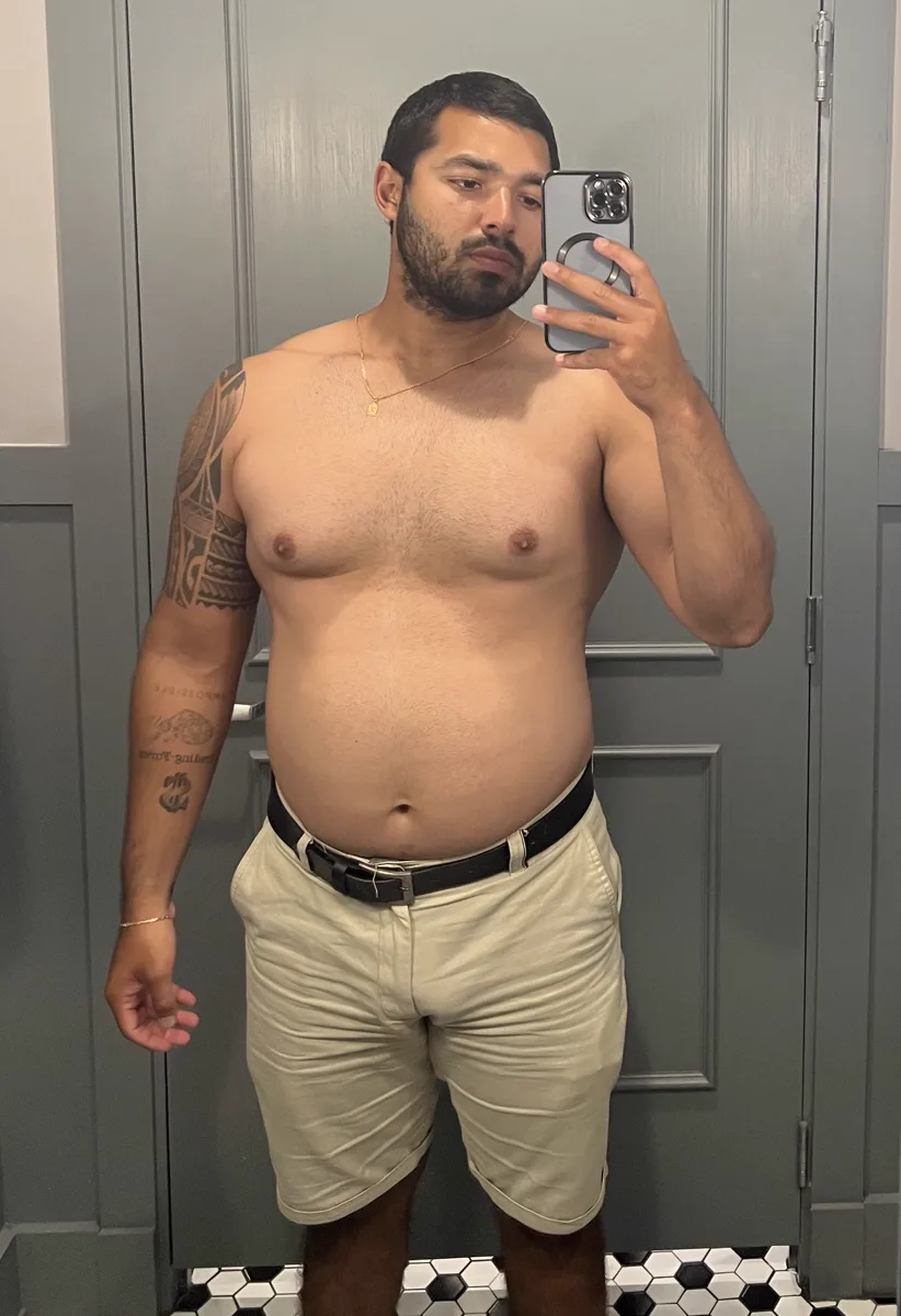 Raúl Muro antes de su transformación